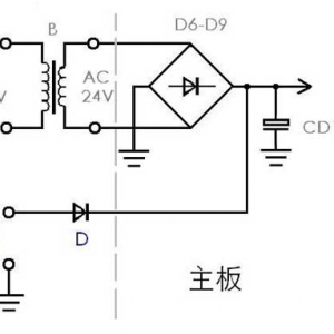 给310及410接收机加装直流供电接口