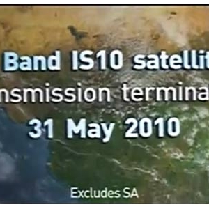 南非多选卫视于今日关停68.5度国际10号卫星C段信号